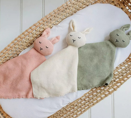 Baby comforter knitted - knitted,