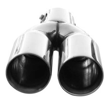 Dual Exhaust Tip Trim End Pipe
