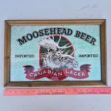 Vintage Moosehead Beer
