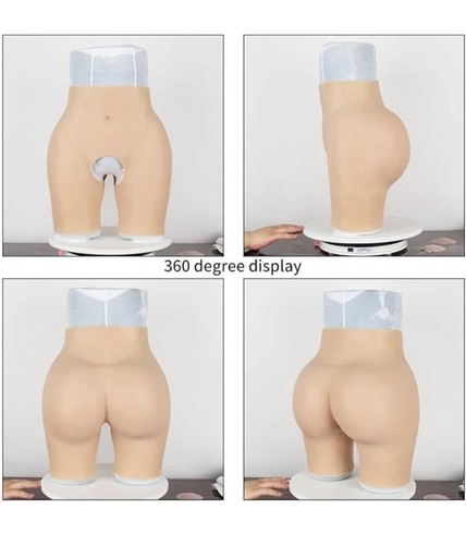 Silicone fake butt - fake, hips