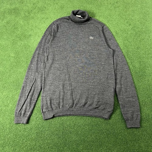 Lacoste roll neck jumper - lacoste, mens