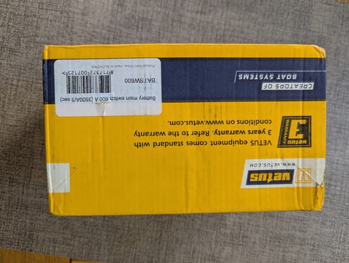 Vetus 600a isolator batsw600 - isolator, (