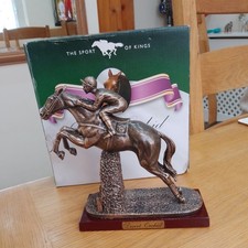 Desert Orchid, The sport of Kings collectable horse and jockey . Boxed 