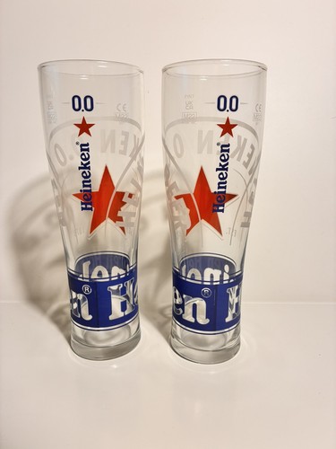 Heineken zero pint glass - 0%, x