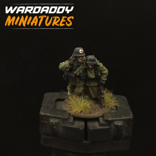 Pro painted 28mm ww2 bolt - ww2,