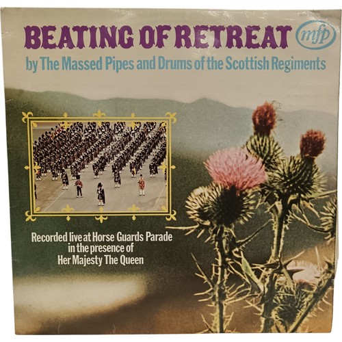 Beating retreat massed - retreat,
