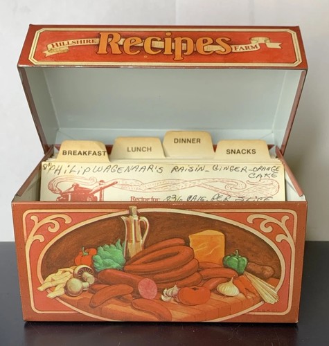 Vtg 1984 hillshire farm - hillshire,