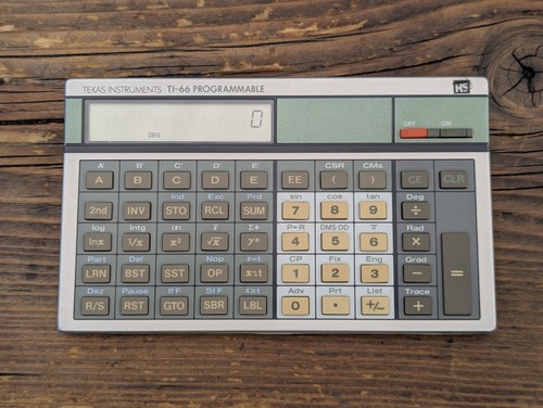 Texas instruments 66 - texas,