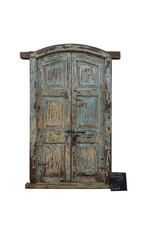 Indian Wooden Door - AN19