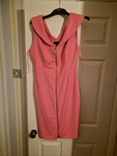 Ted Baker Women's Hot Pink Dress Size 5, UK 16