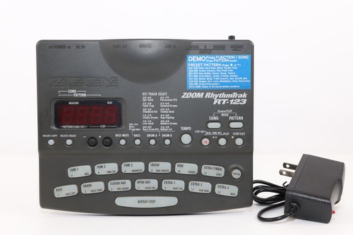 Zoom 123 rhythmtrak drum - zoom,
