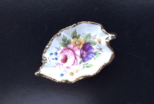 Fenton china floral leaf - china,