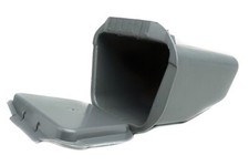 Vespa PK  In Frame Toolbox Grey Plastic with Lid Italian 007781