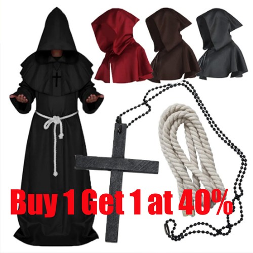 Halloween party mens monk - halloween,