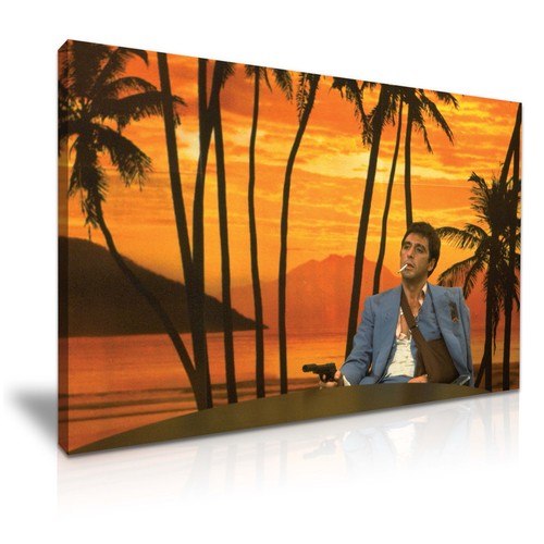 Scarface tony montana canvas - scarface,