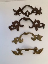 4 Vintage French Brass
