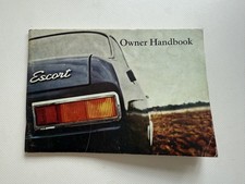 Ford Escort Mk 1 Owner’s