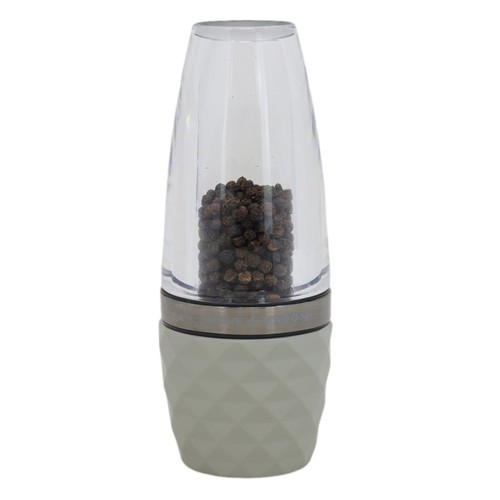 Acrylic concrete pepper mill - pepper,