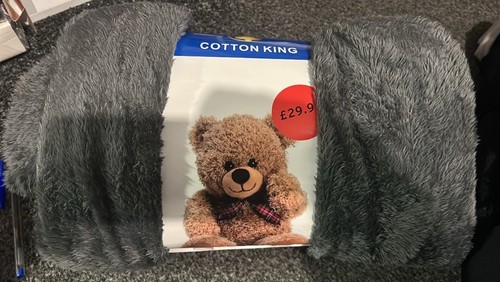 Cotton king teddy - king, bear