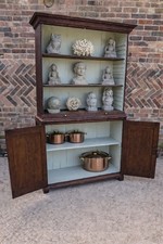 Antique solid oak dresser - solid,