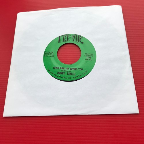 Johnny vanelli seven days - johnny, of