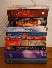 BOOK - X10 Assorted Mixed Modern Vintage Fantasy Fiction HB PB Bundle Collection