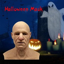 Realistic Latex Old Man Face