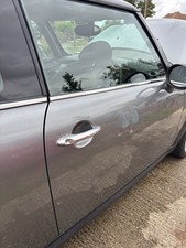 MINI R56 Drivers Door Dark Silver Complete Regulator Glass. Poss Free Delivery