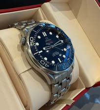 Omega Seamaster Diver 300m Watch 41mm Steel on Steel / Blue Dial 21230412003001