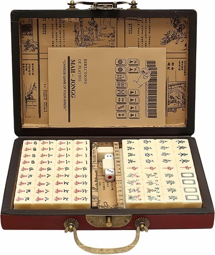 Vintage chinese mahjong - mahjong, set