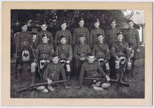 GLASGOW ACADEMY Shooting Team at Bisley Vintage Photograph 1937