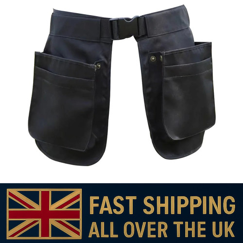 Double pocket pouch with - pocket,