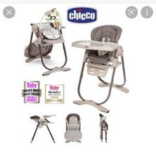 Chicco Polly Magic Relax Highchair 4Wheel - Suitable From Birth onwards