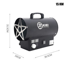 Workshop Industrial 15KW Gas LPG Space Heater Greenhouse Warehouse Air Warmer UK