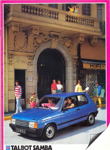 Talbot samba 1983 french - 1983,