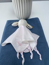 Steiff Lamb Comforter 237430 Cream  Sheep with pink comforter sheet