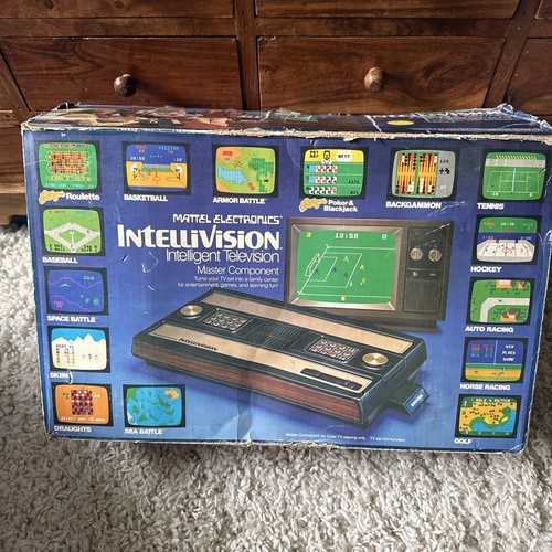 Mattel intellivision console - mattel,