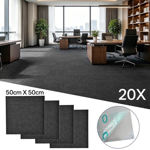 Carpet tiles 20pcs - carpet, 50x50cm