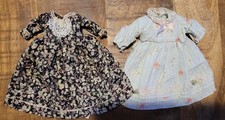2 COTTON PRINT DOLLS