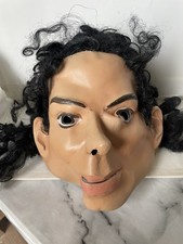1987 Michael Jackson Cesar Masquerade Full Head Face Mask Vintage RARE COSTUME