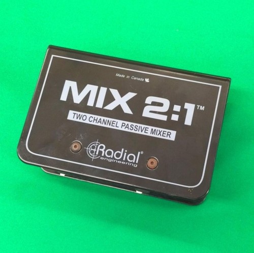 Radial mix2 mixer - pro, audio