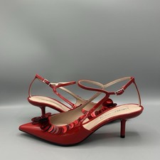 Emporio Armani Red Leather