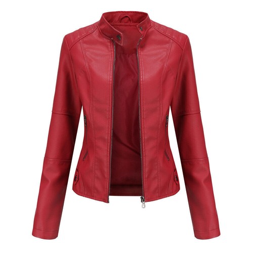 Women biker jacket - women,
