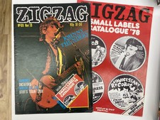 ZIGZAG No. 89 MAGAZINE NOV 1978 - with catalogue Johnny Thunders zig zag