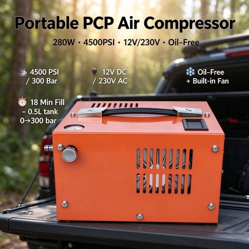 4500psi pcp air compressor - air,