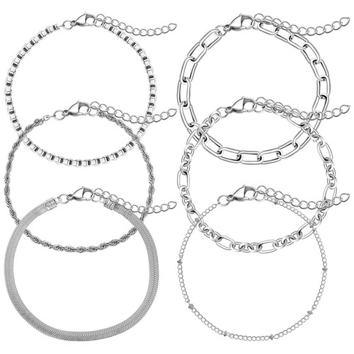 Pcs chain jewelry stackable - chain,