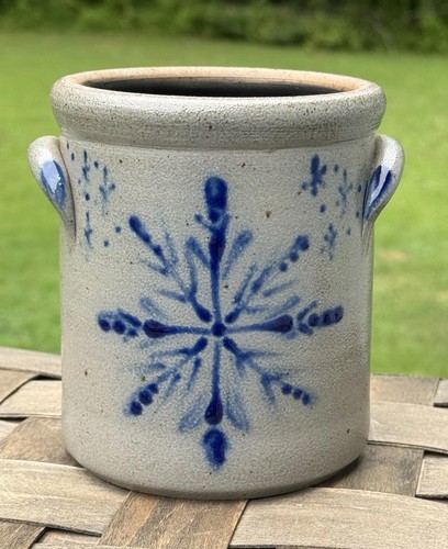 Rowe pottery works snowflake - pottery,