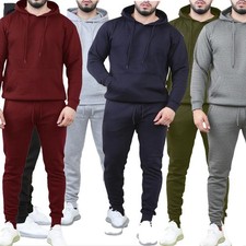 Mens Tracksuit Set Fleece