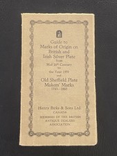 British Irish Silver Marks