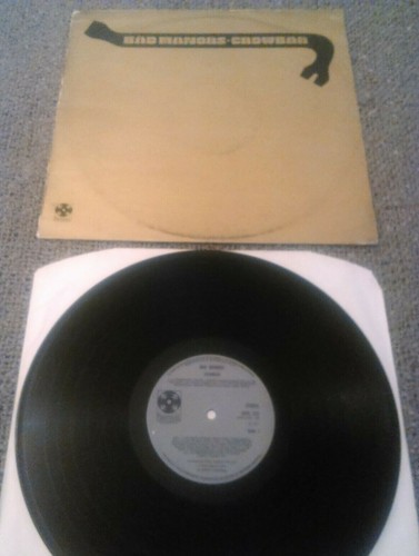 Crowbar bad manors uk - bad, lp